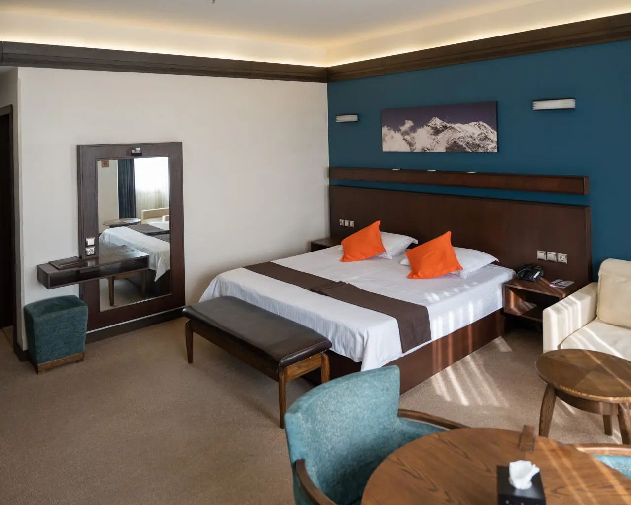 Spa and wellness facilities at Escan Alvand Hotel for post-treatment relaxation