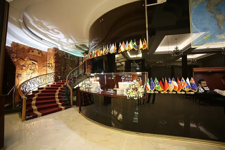 Fitness center and gym facilities at Eram Grand Hotel for guests