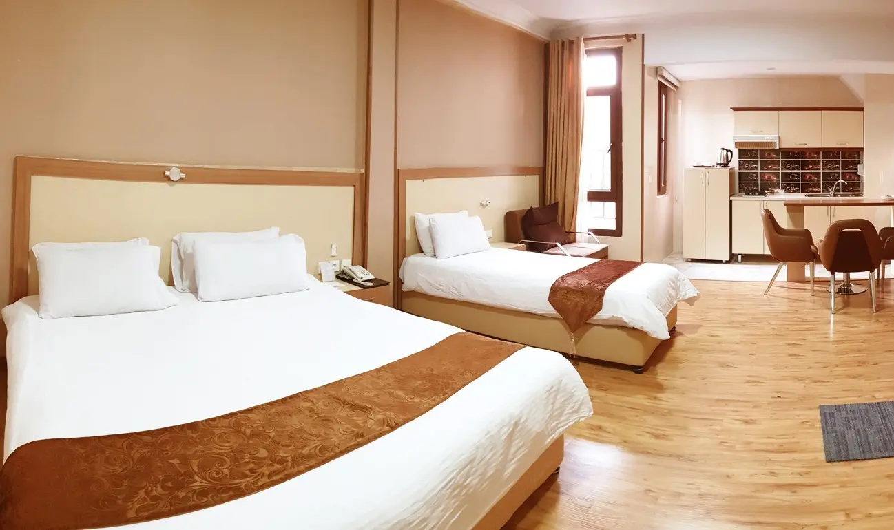 Pamchal Hotel lobby and reception area - Tehran medical tourism hotel