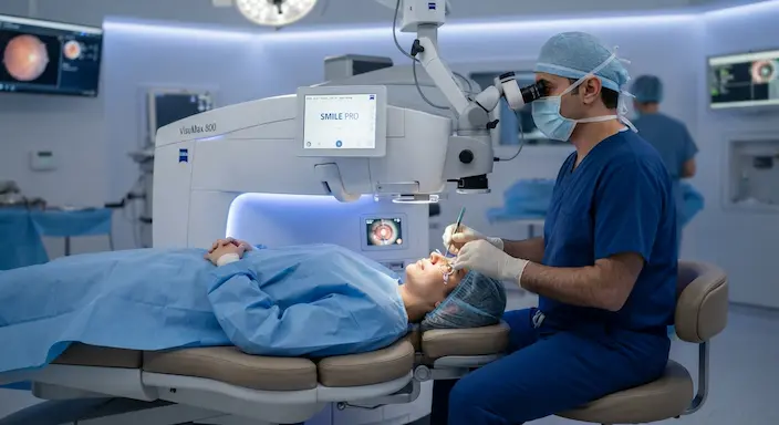 پکیج ویژه عمل SMILE Pro — پکیج درمان پزشکی در ایران | ایران علاج