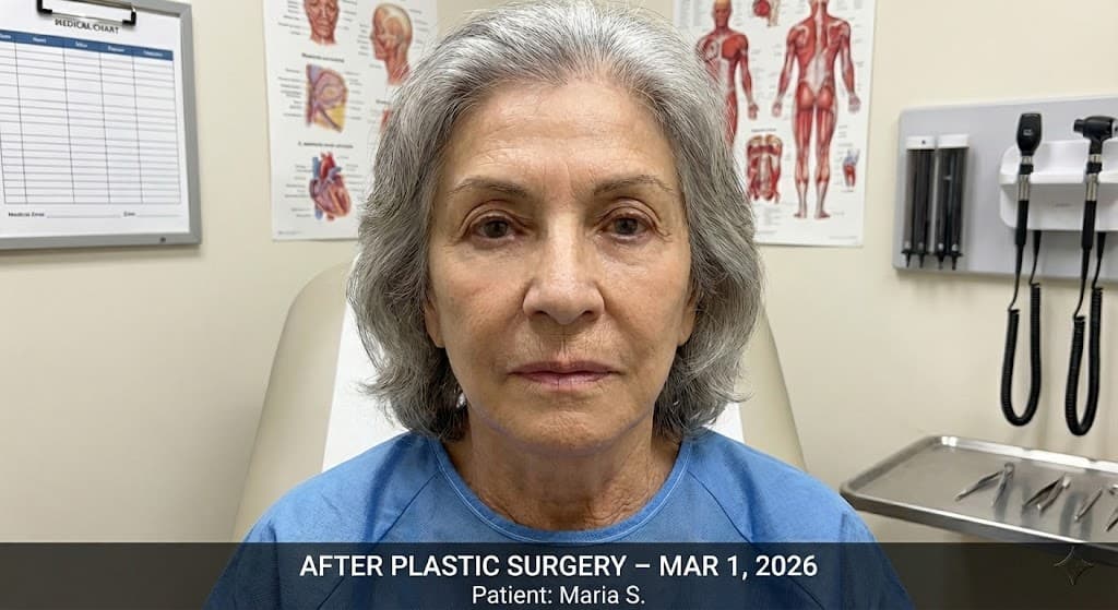 Plastic Surgery after treatment result at IranElaj