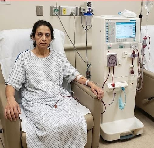 Kidney Transplant before treatment result at IranElaj