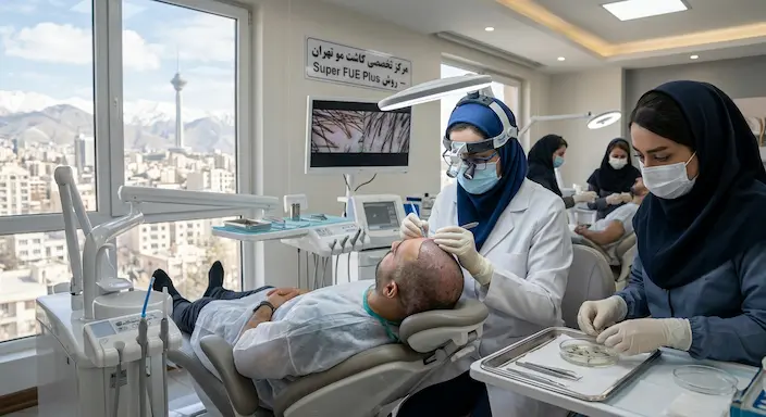 Super FUE Plus Hair Transplant in Tehran: Complete Guide 2026